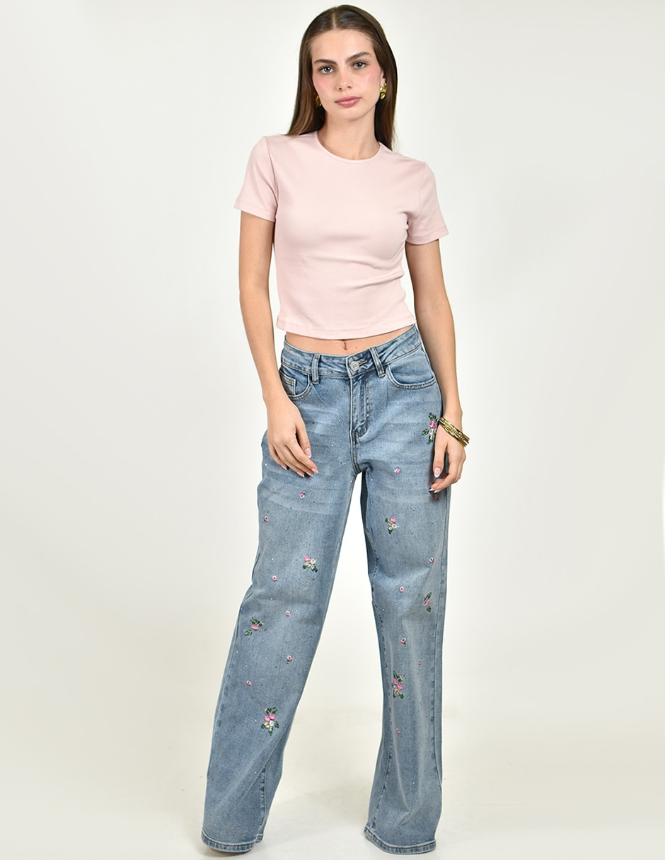 Blusa manga corta para mujer 5