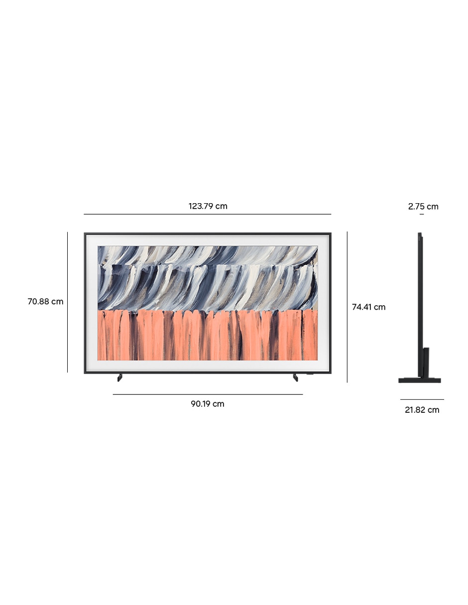 Pantalla Smart TV QLED de 55 pulgadas 4K F-QN55LS03H55W con AI Escalado a 4K 9