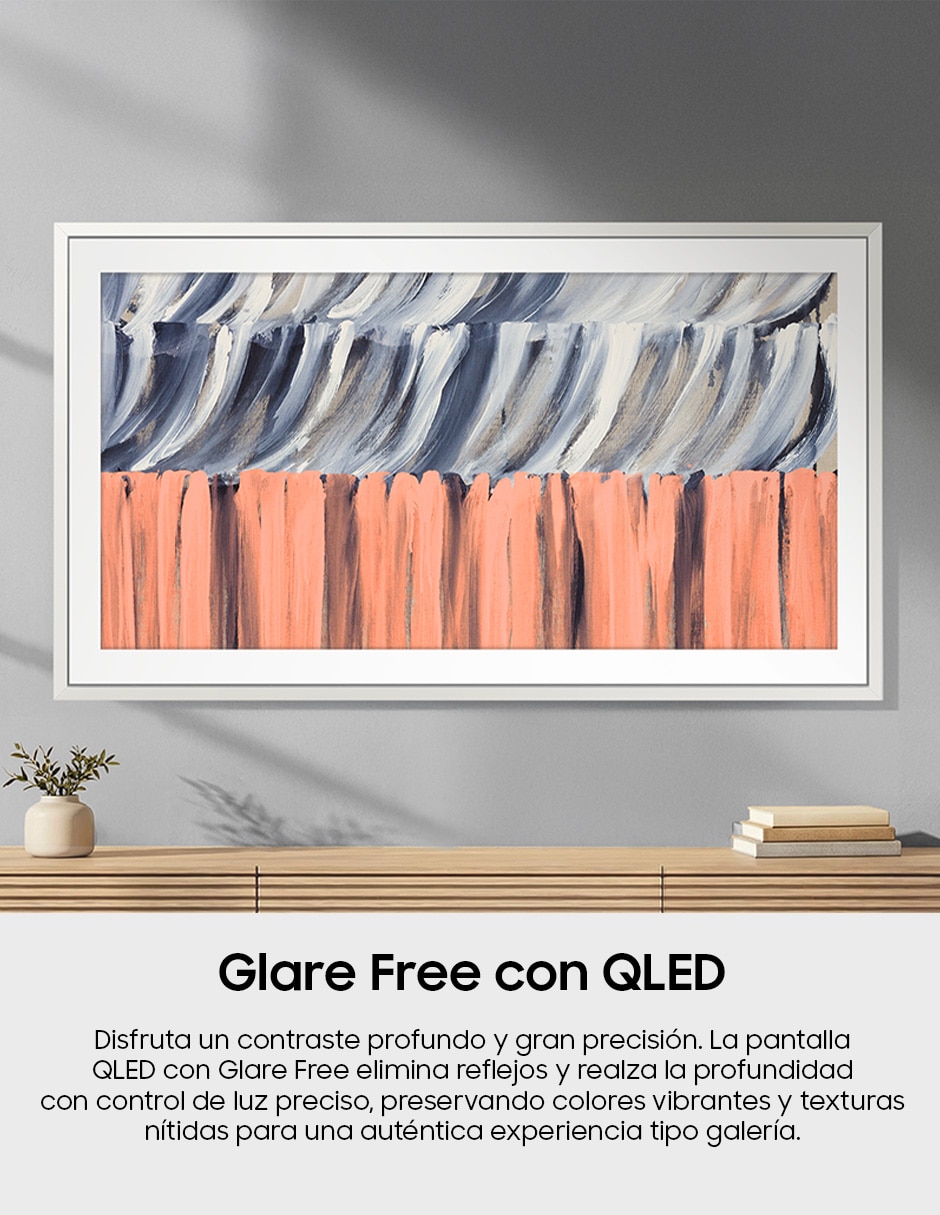 Pantalla Smart TV QLED de 55 pulgadas 4K F-QN55LS03H55W con AI Escalado a 4K 7