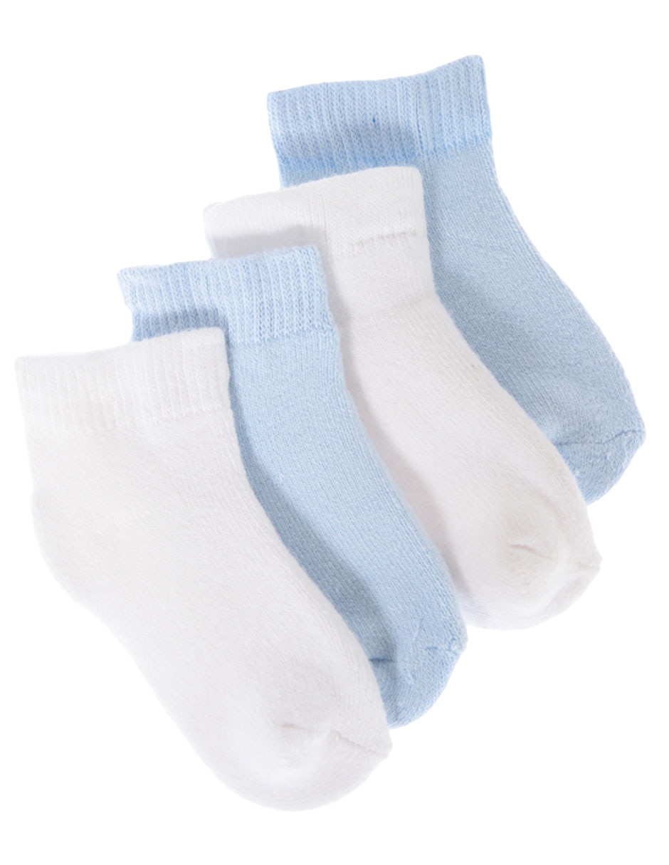 Set de tin de algodón para bebé niña 4 pares