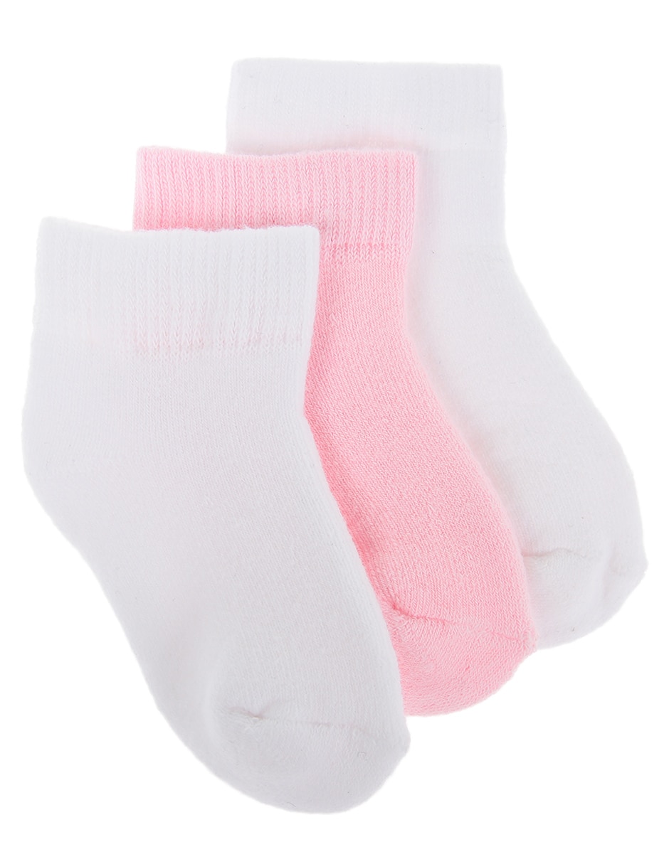 Set de tin de algodón para bebé niña 4 pares