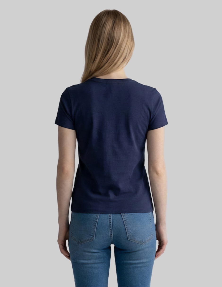 Playera manga corta Ropa cuello redondo para mujer 2