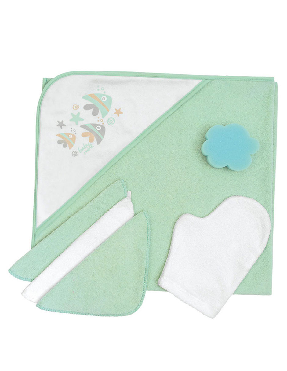 Set de toallas Burbujas de algodón infantil Set de toallas Burbujas de algodón infantil