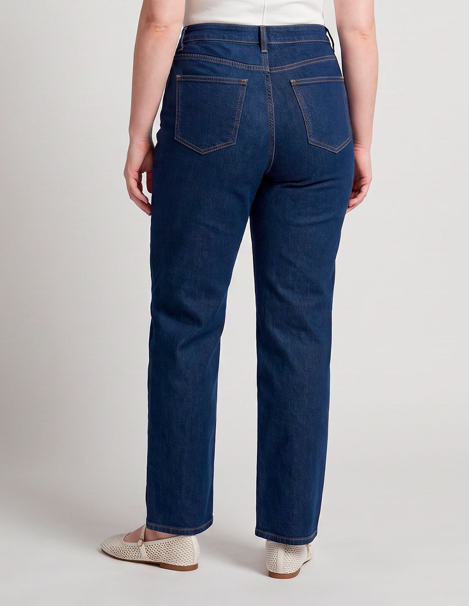 Jeans straight para mujer