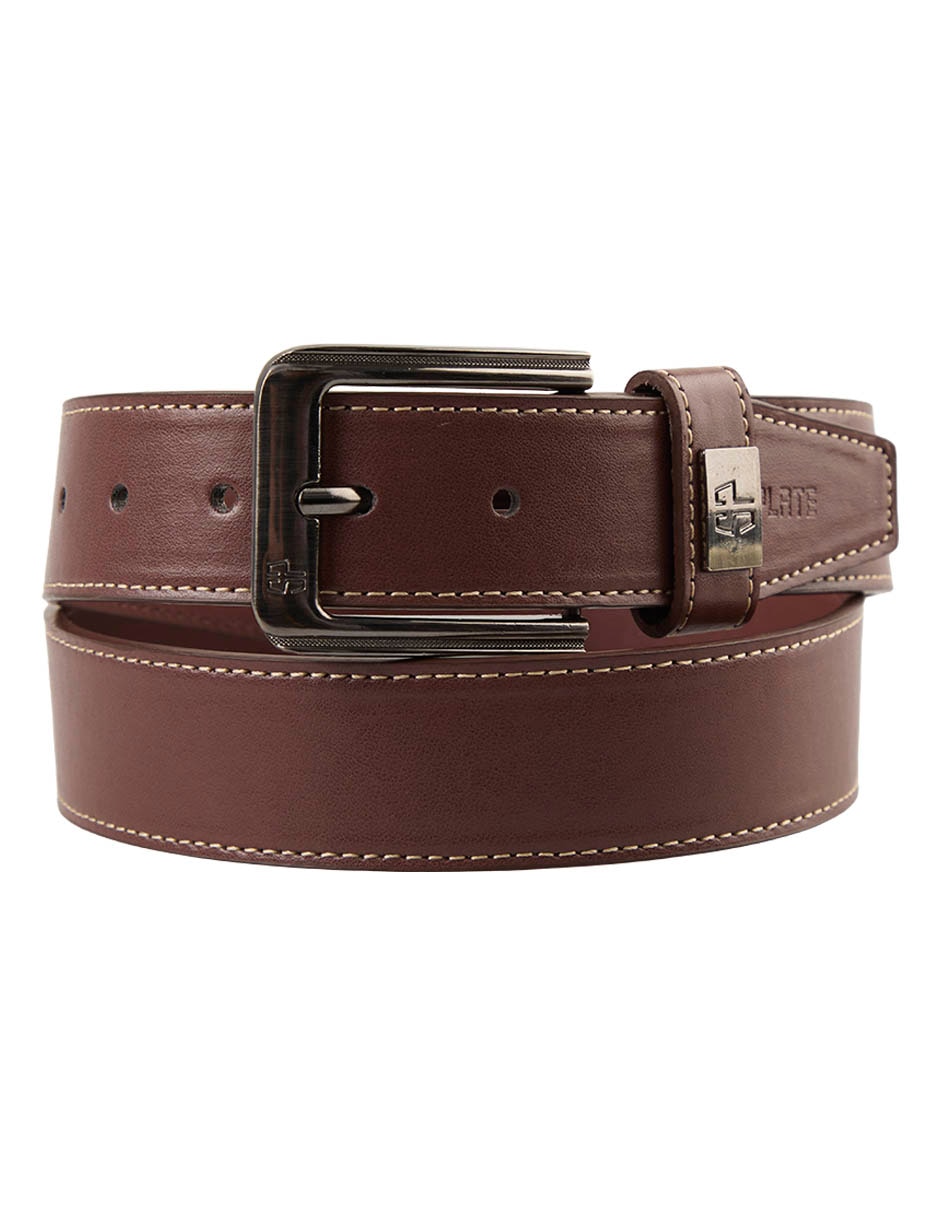 Cinturón Silver Plate para hombre