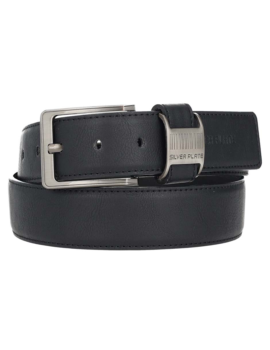 Cinturón Silver Plate para hombre