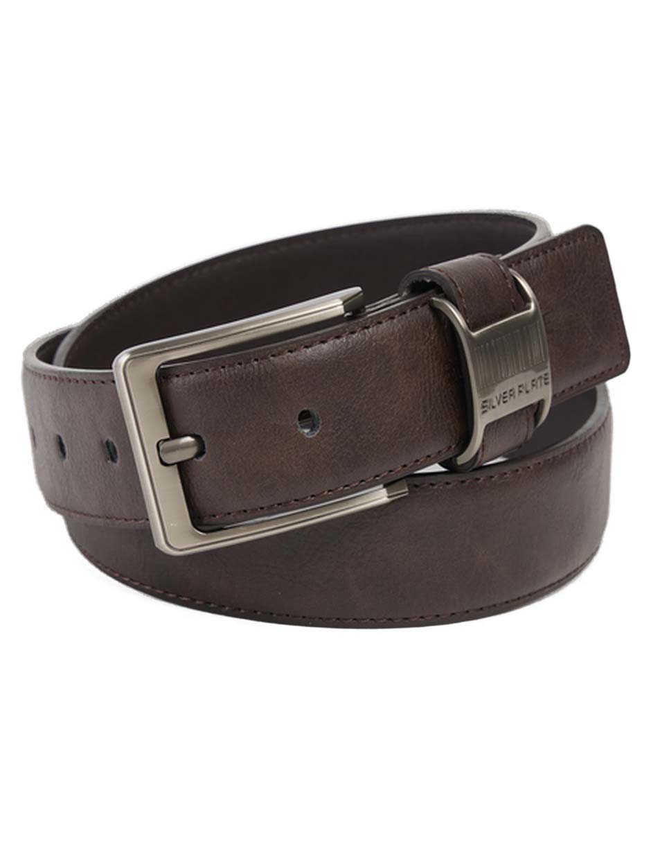 Cinturón Silver Plate para hombre