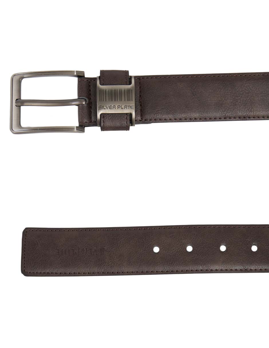 Cinturón Silver Plate para hombre