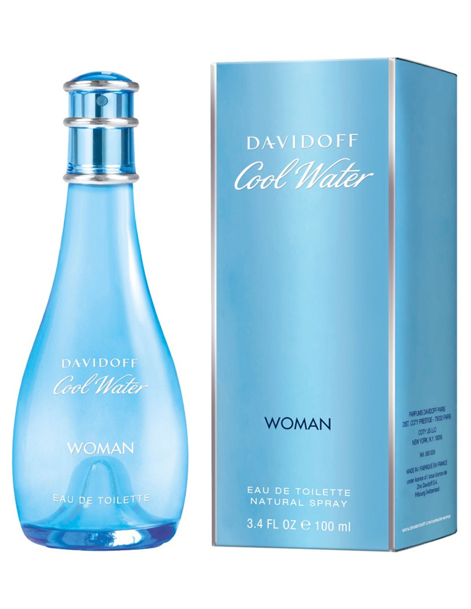 Eau de toilette Davidoff Cool Water para mujer
