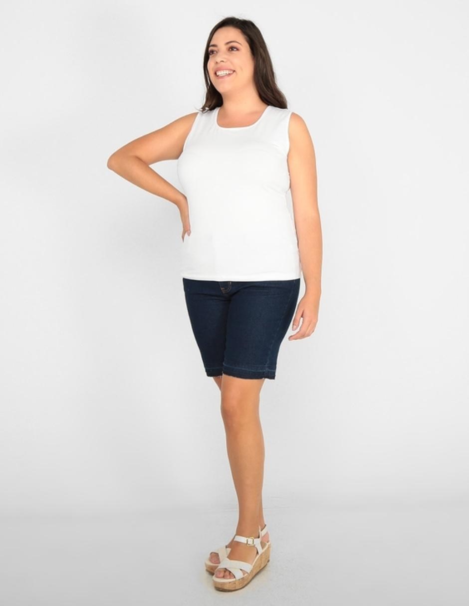 Top cuello regular tirante ancho 3
