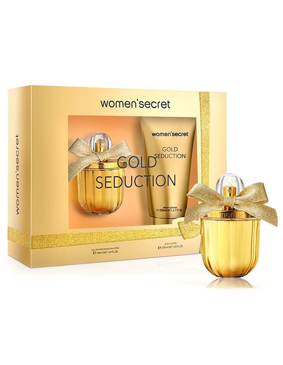 Set Eau de parfum Gold Seduction para mujer 1
