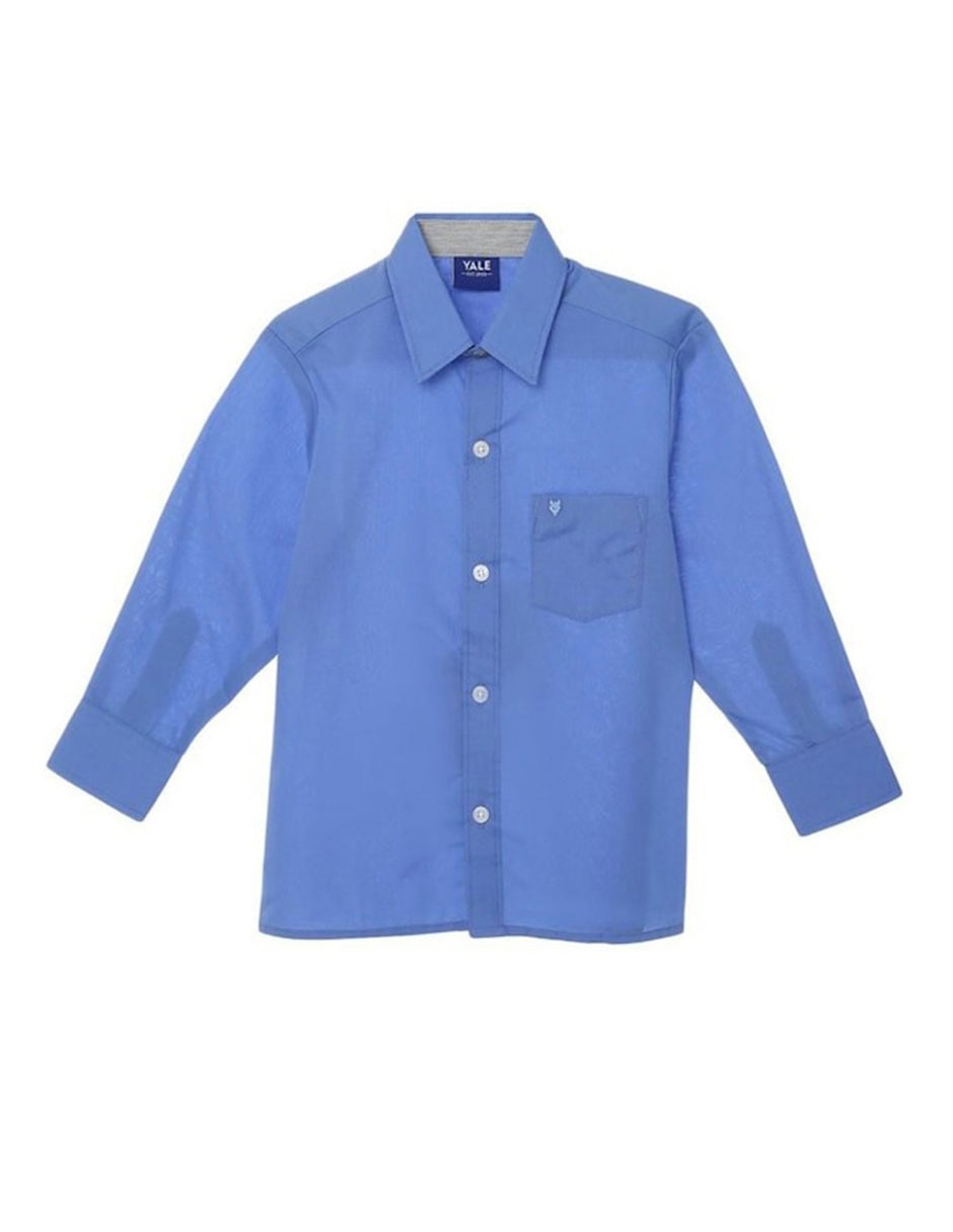Camisa de vestir Yale manga larga para niño