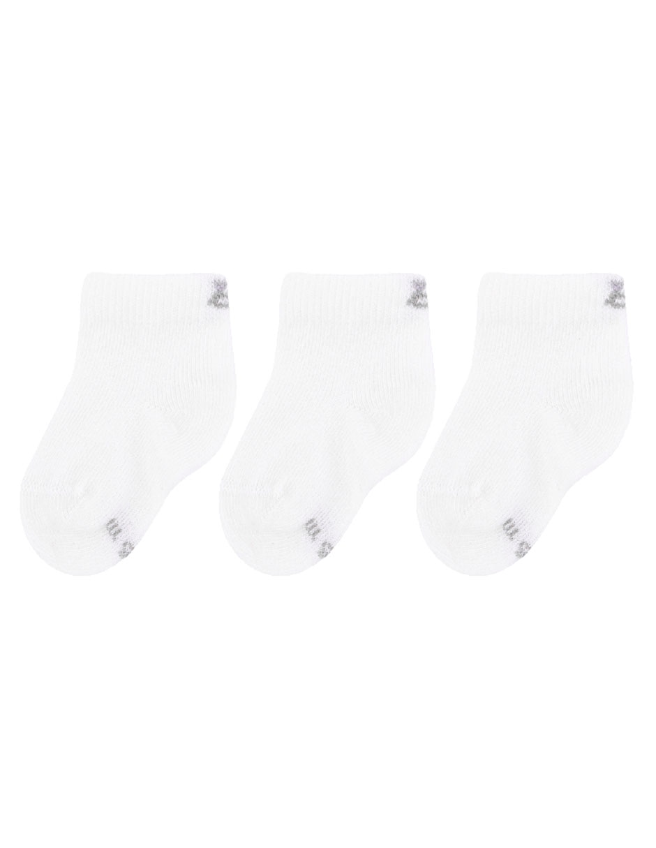 Set tín de algodón para bebé 3 pares Set tín de algodón para bebé 3 pares