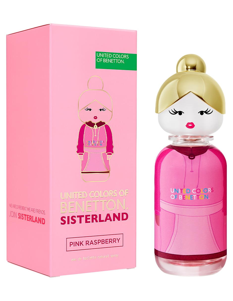 Eau de toilette Benetton Sisterland Pink Raspberry para mujer