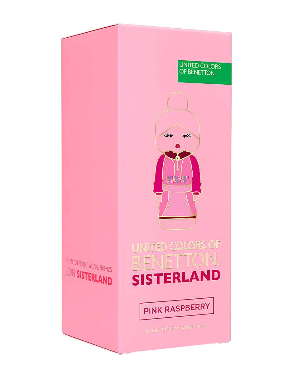 Eau de toilette Benetton Sisterland Pink Raspberry para mujer