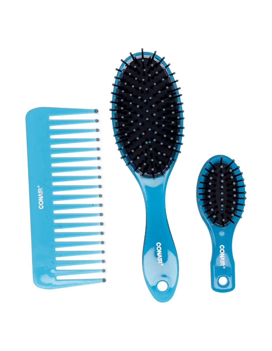 Cepillos y peine para cabello de plástico 1