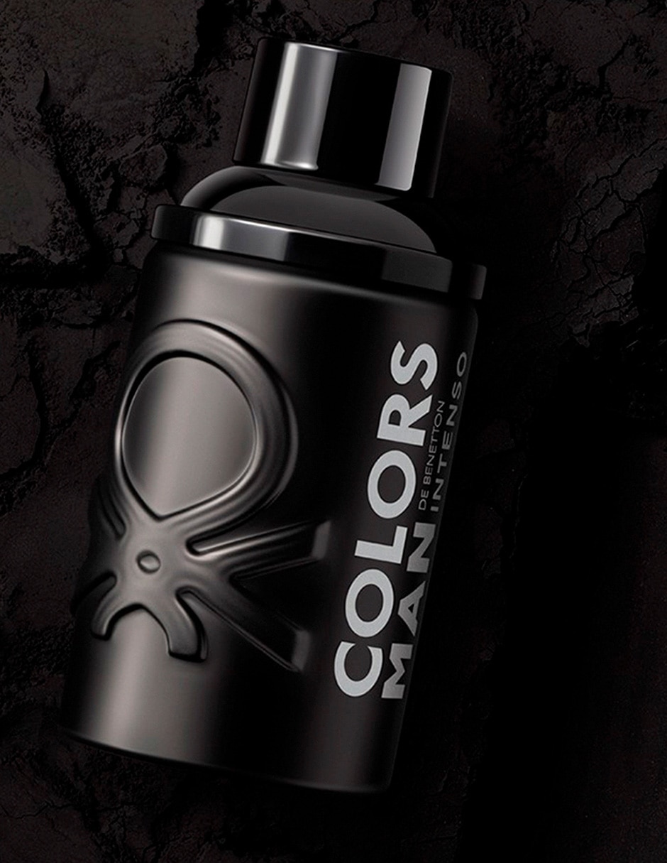 Eau de parfum Benetton Colors Black Intenso para hombre