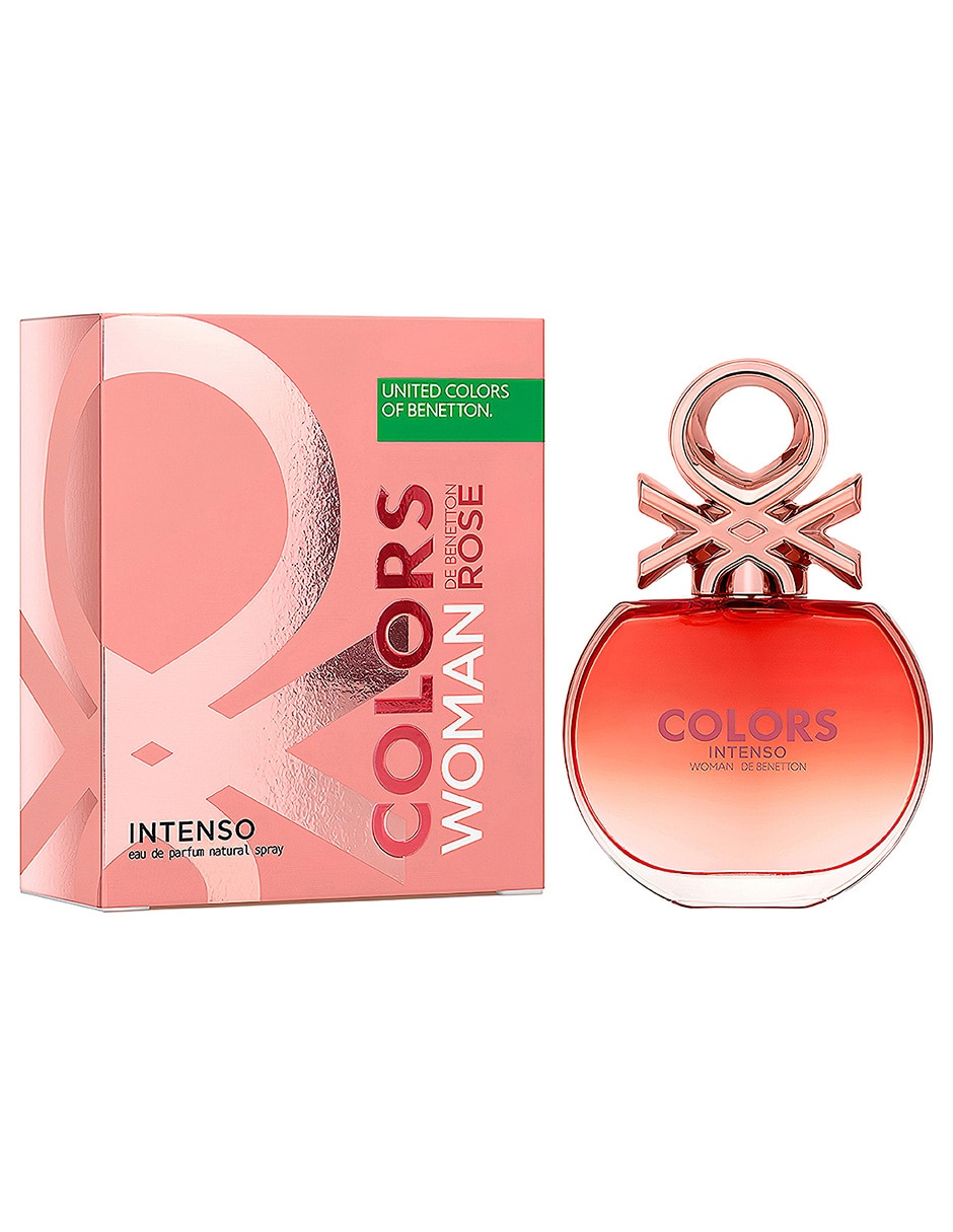 Eau de parfum Benetton Colors Rose Intenso para mujer
