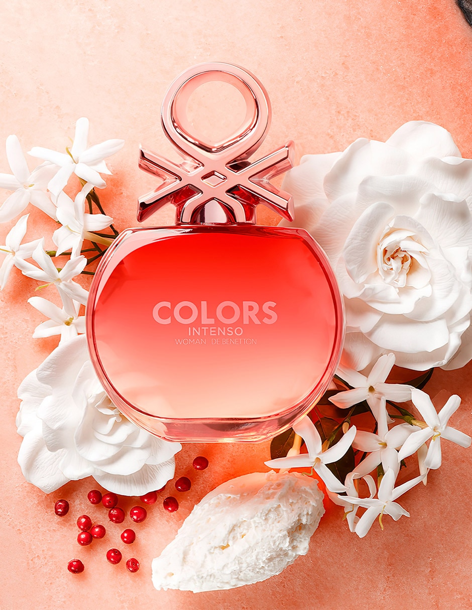 Eau de parfum Benetton Colors Rose Intenso para mujer