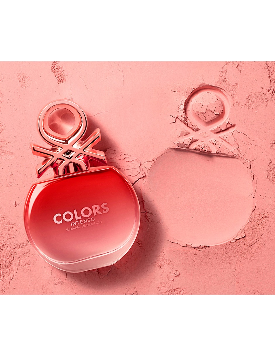 Eau de parfum Benetton Colors Rose Intenso para mujer