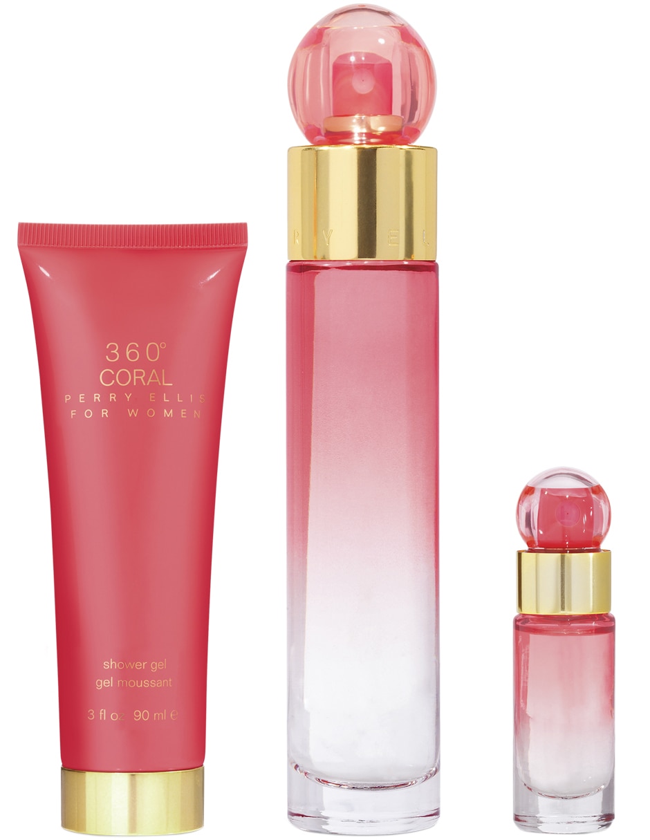 Set Eau de parfum 360° Coral para mujer 2