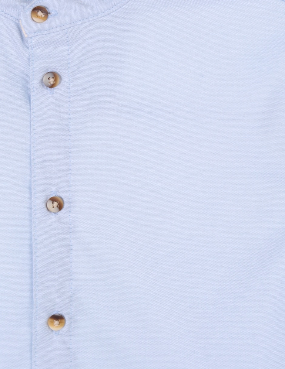 Camisa casual de algodón manga corta para niño