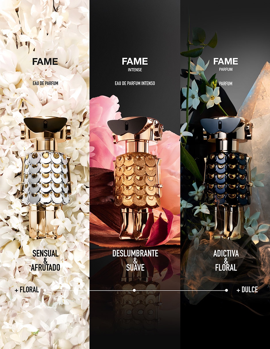Eau de parfum Fame para mujer