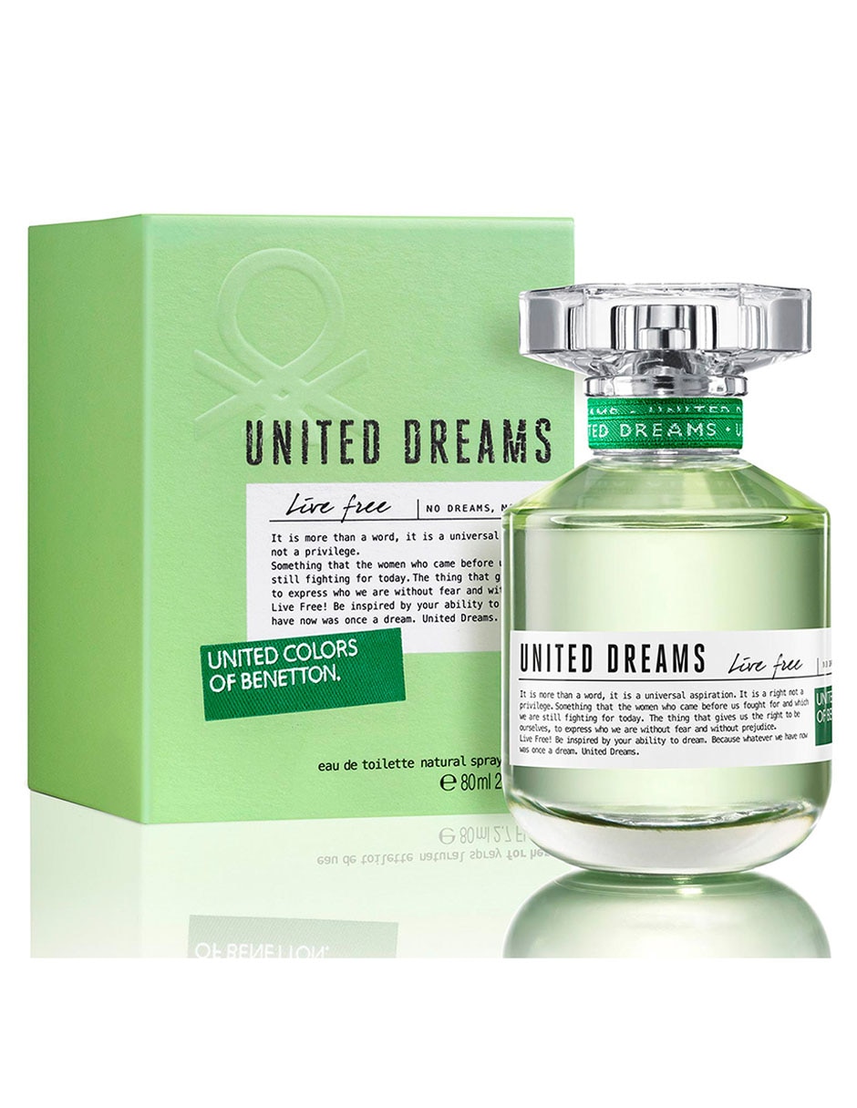 Eau de toilette United Dreams Live Free para mujer Eau de toilette United Dreams Live Free para mujer