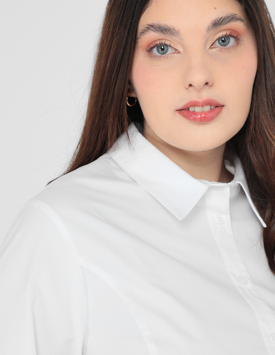 Blusa manga larga para mujer 4