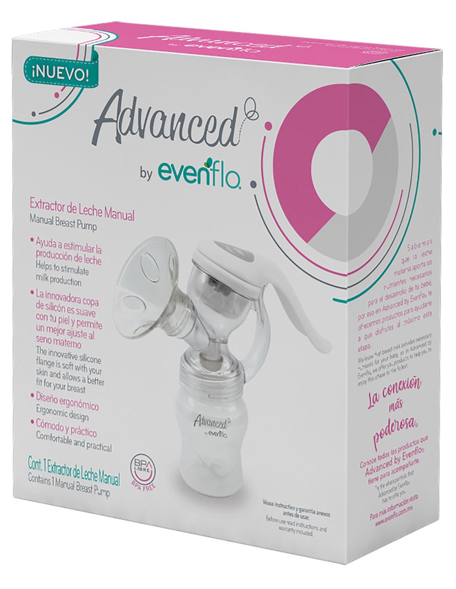 Extractor de leche manual con accesorios 3