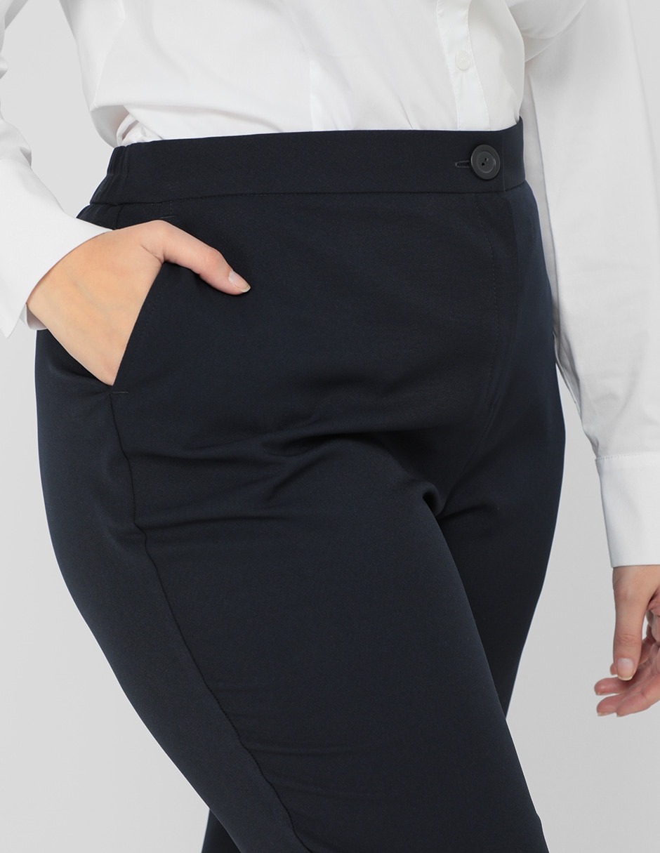 Pantalón de vestir straight para mujer 2