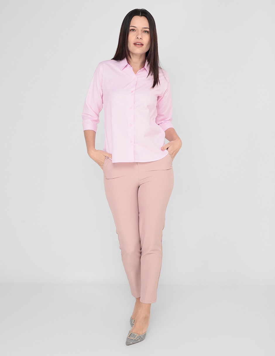 Blusa Parllieni manga 3/4 para mujer