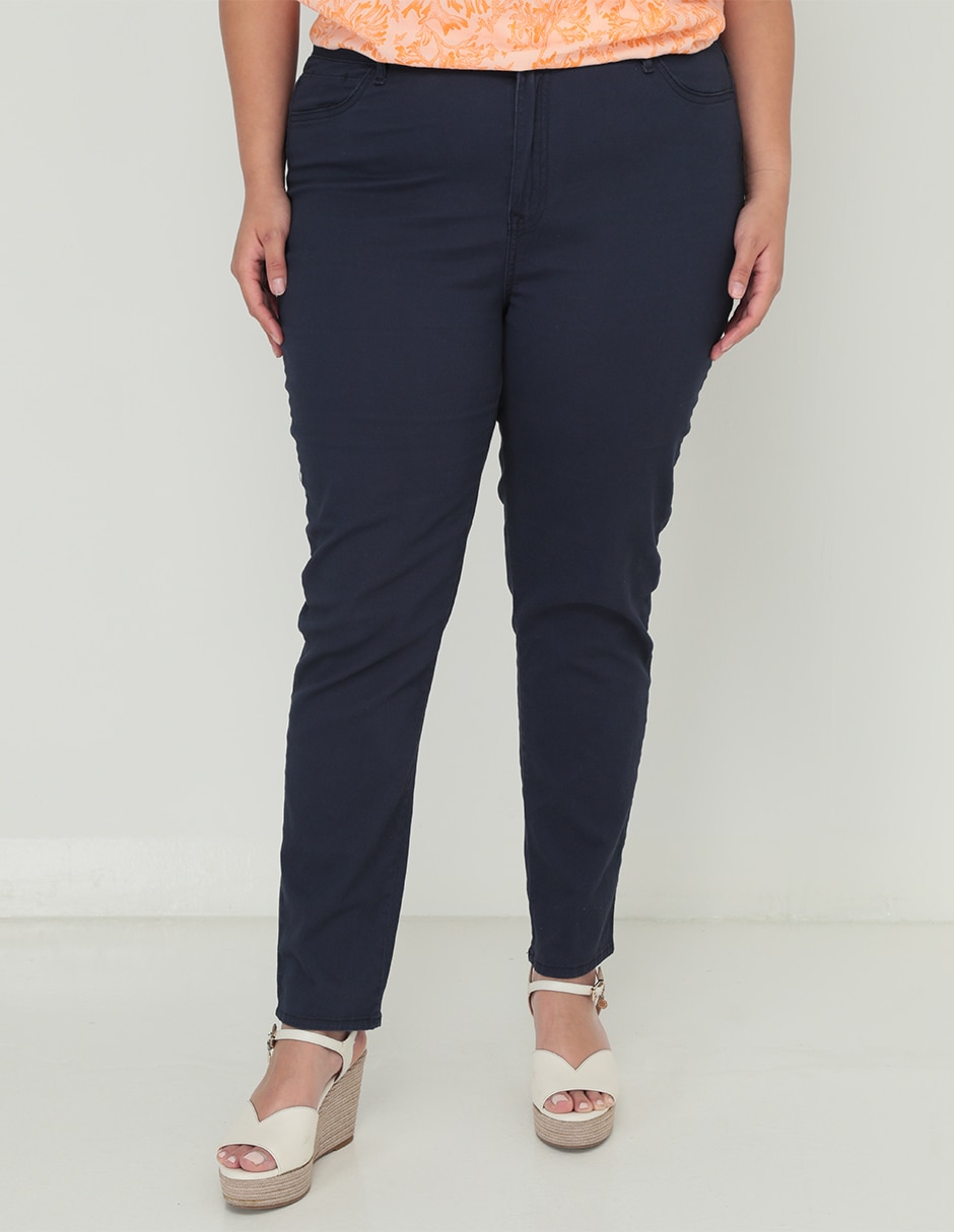 Pantalón capri slim para mujer Pantalón capri slim para mujer