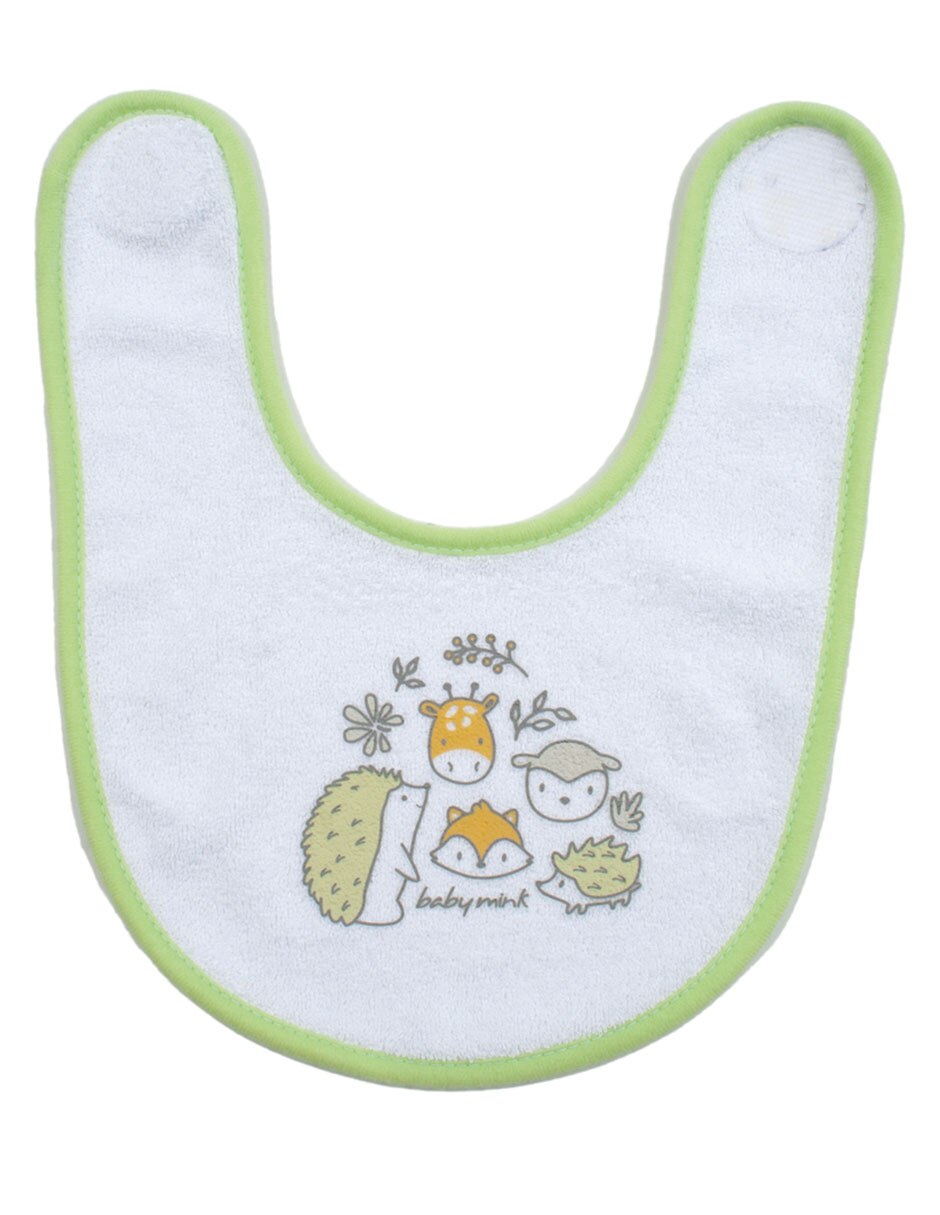 Set alimentación Baby Mink de algodón 2 piezas