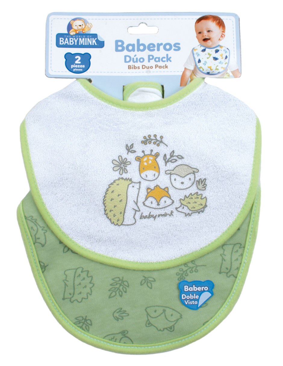 Set alimentación Baby Mink de algodón 2 piezas