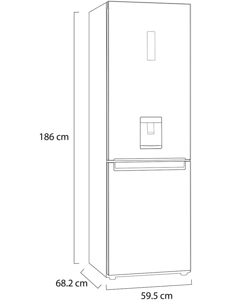 Refrigerador Lg 12 pies cúbicos GB37SPP.APZFMXM