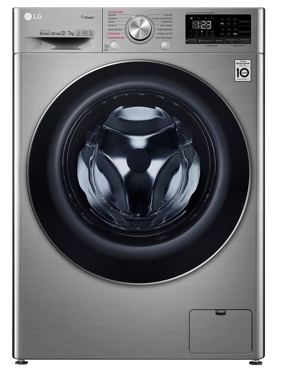 Lavasecadora electrónica carga frontal WD12VVC4S6S Lavasecadora electrónica carga frontal WD12VVC4S6S