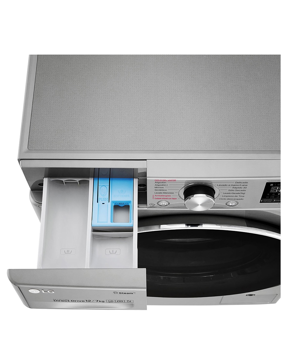 Lavasecadora electrónica carga frontal WD12VVC4S6S 2