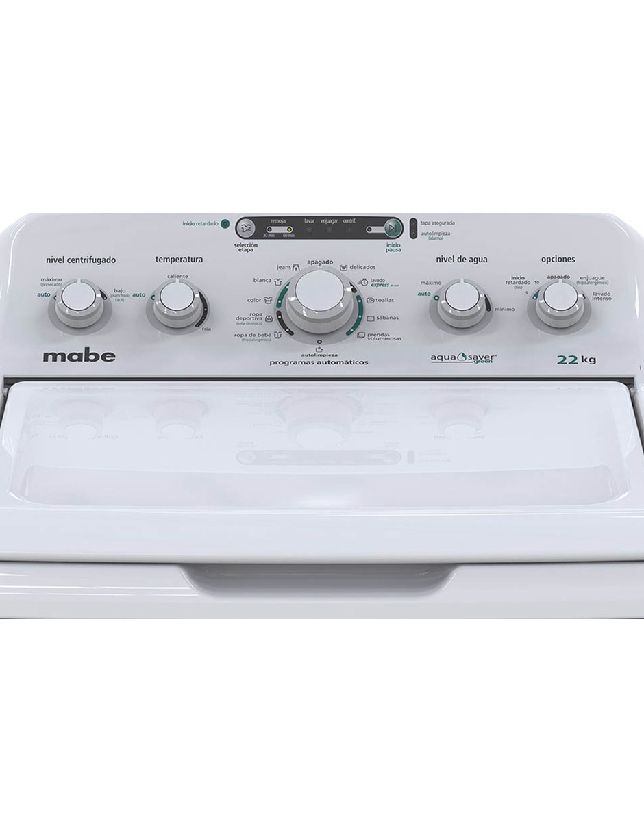 Lavadora 22 kg automática carga superior LMA72215CBAB0