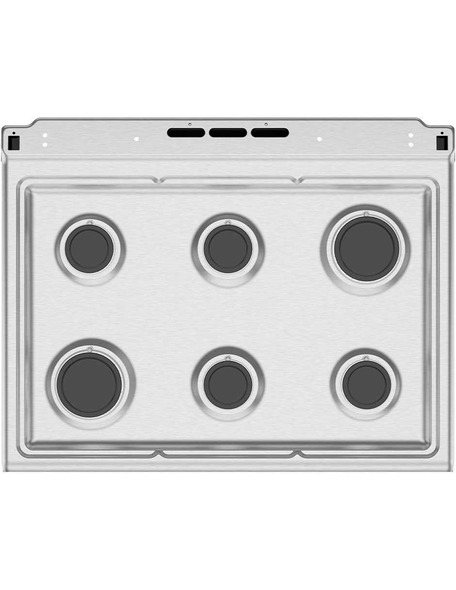 Estufa a gas 78.3 cm EM7641BAIN1 de 6 quemadores