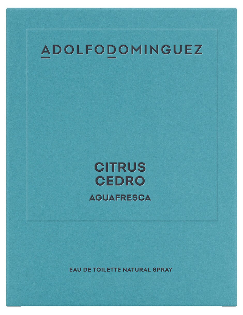 Eau de toilette Adolfo Dominguez Citrus Cedro para hombre