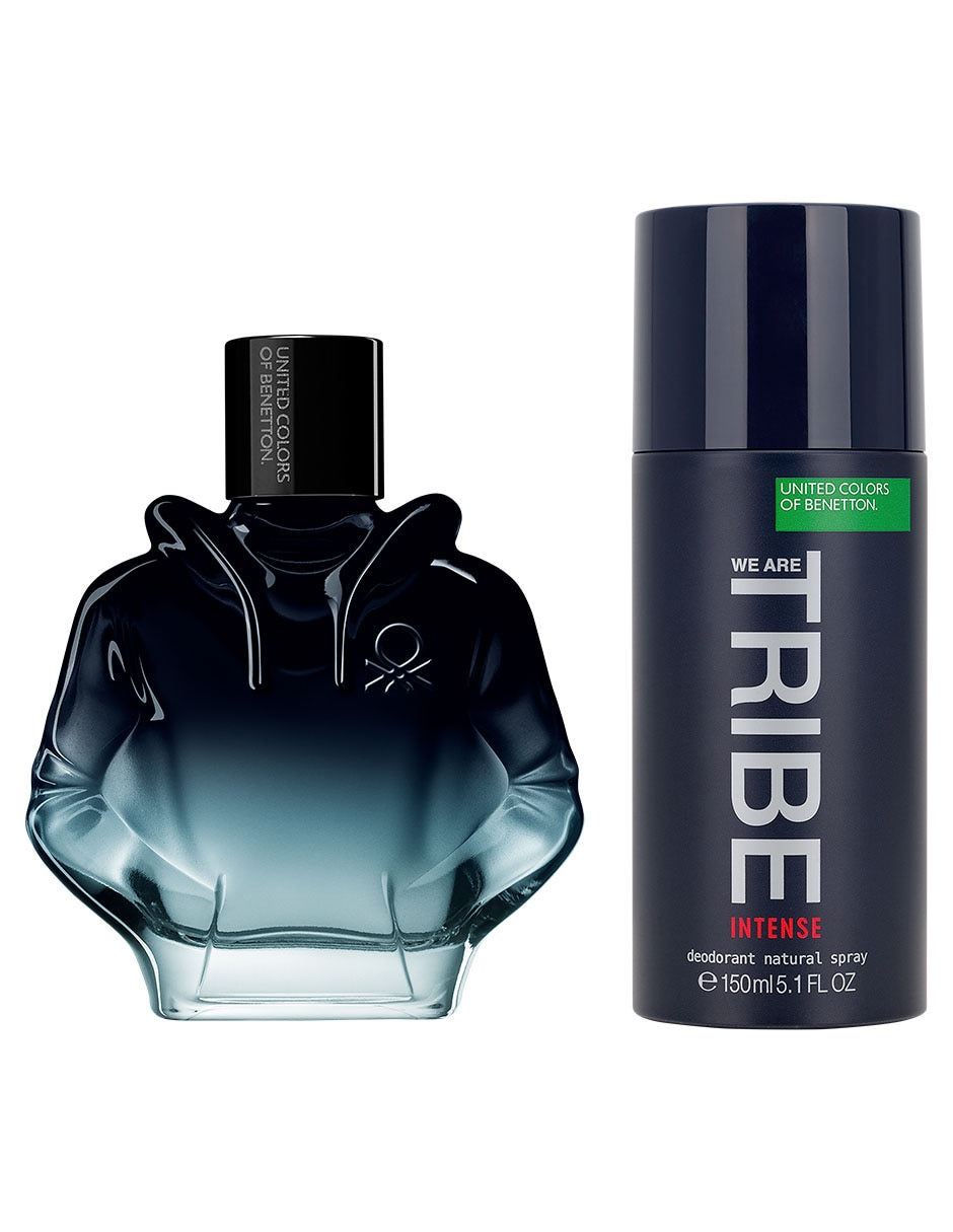 Set Eau de toilette Benetton We Are Tribe Intense para hombre