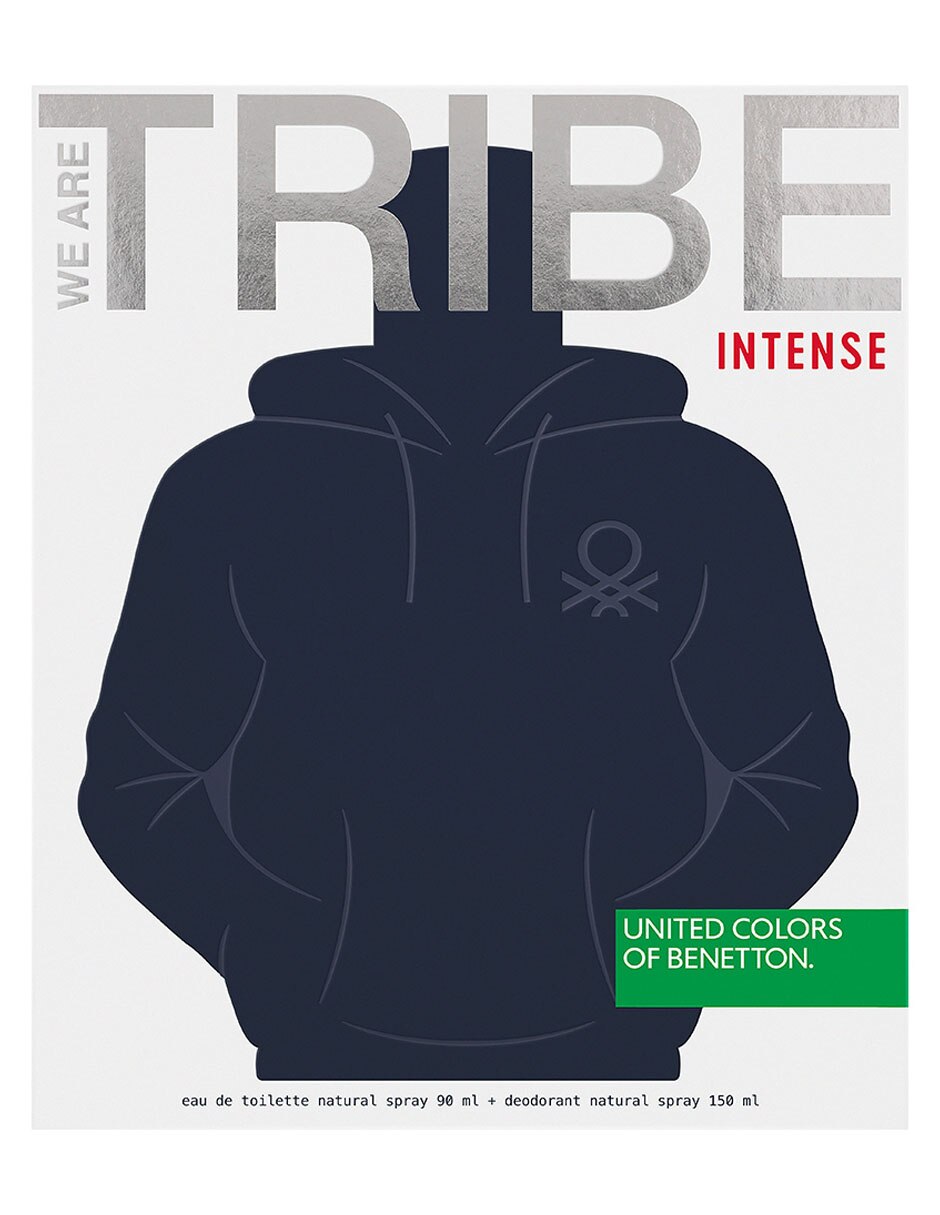 Set Eau de toilette Benetton We Are Tribe Intense para hombre