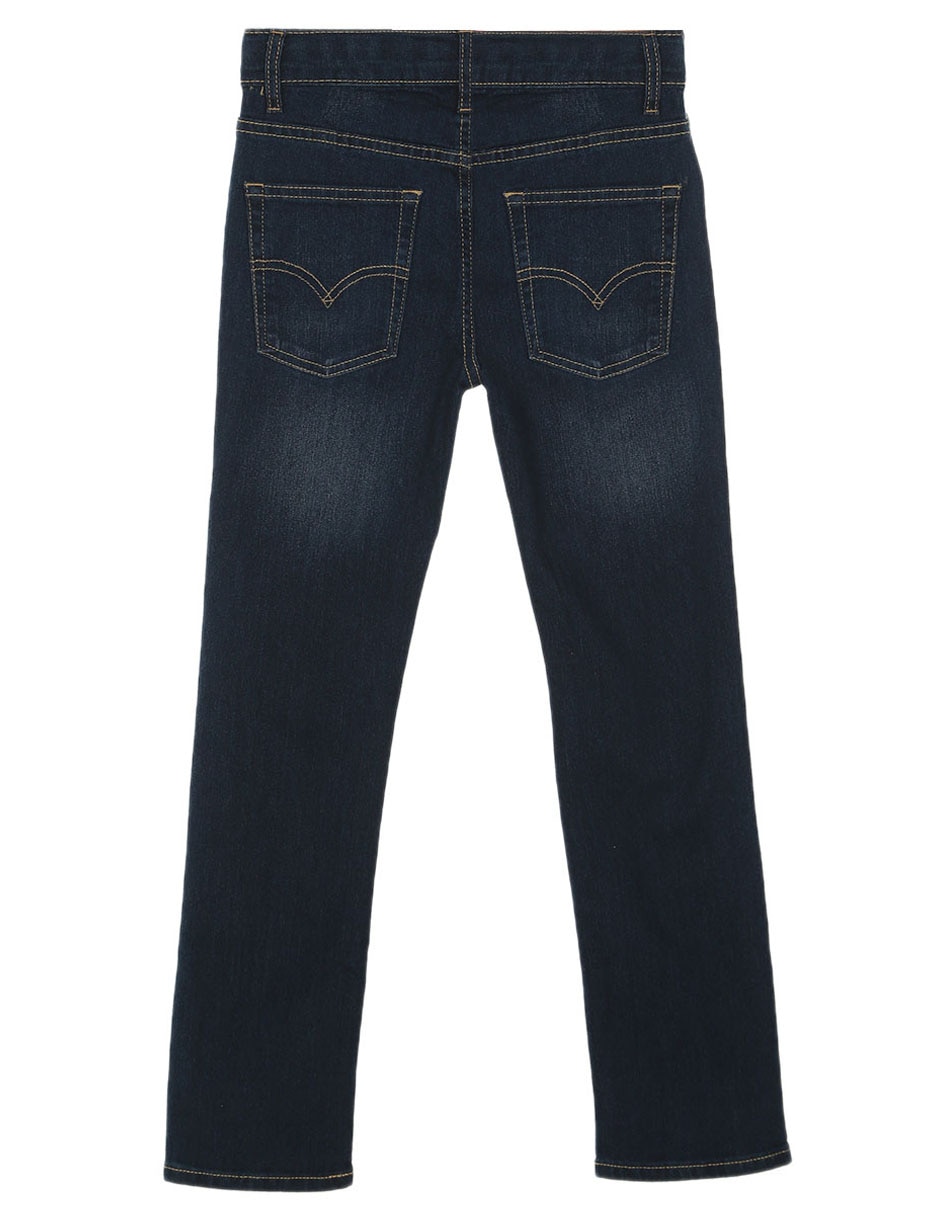 Jeans slim Levi´s 511 lavado obscuro para niño