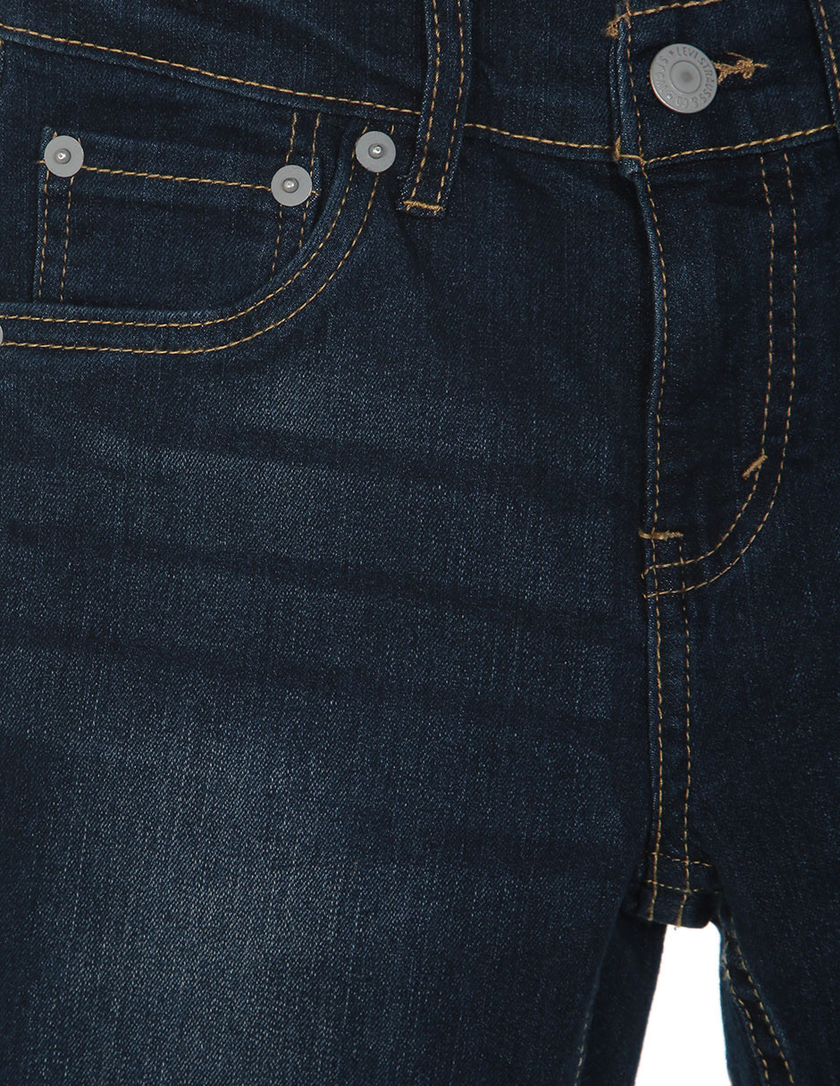 Jeans slim Levi´s 511 lavado obscuro para niño