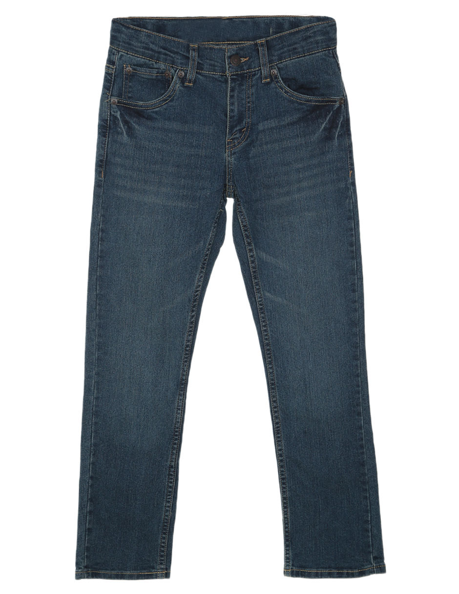 Jeans slim Levi´s lavado obscuro para niño
