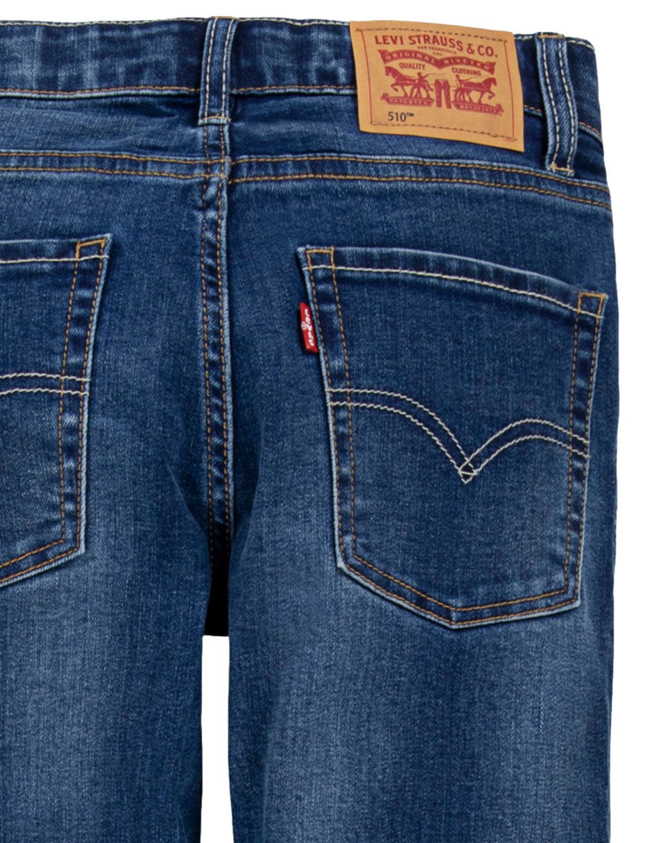 Jeans skinny Levi´s deslavado para niño