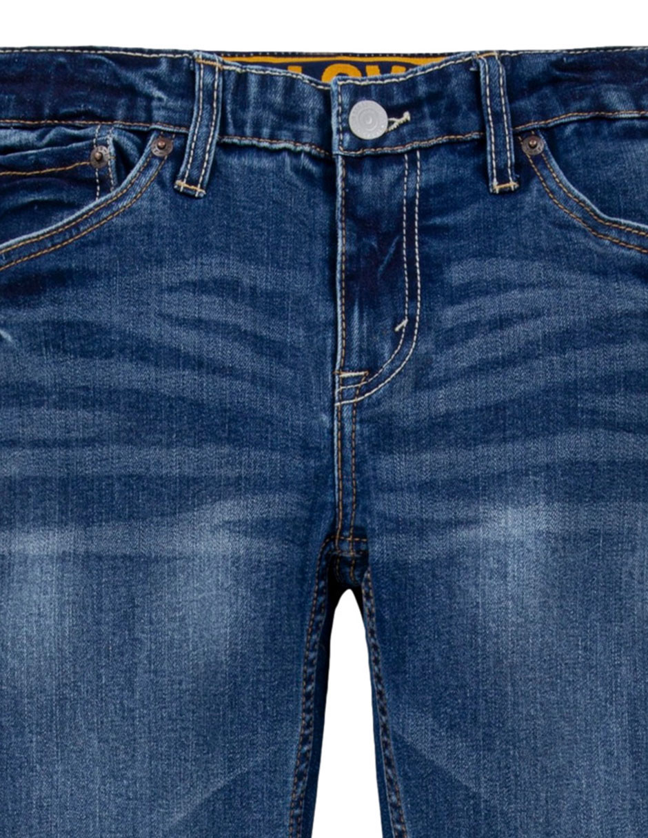 Jeans skinny Levi´s deslavado para niño