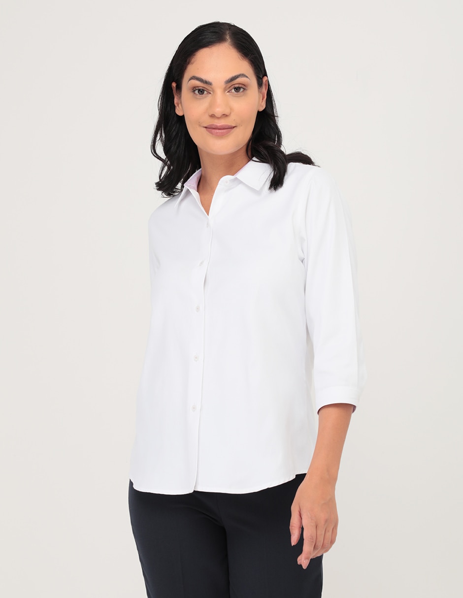 Blusa manga 3/4 para mujer 1
