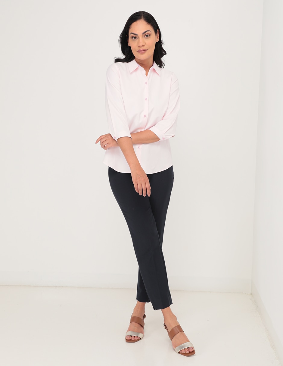 Blusa Parllieni manga 3/4 para mujer